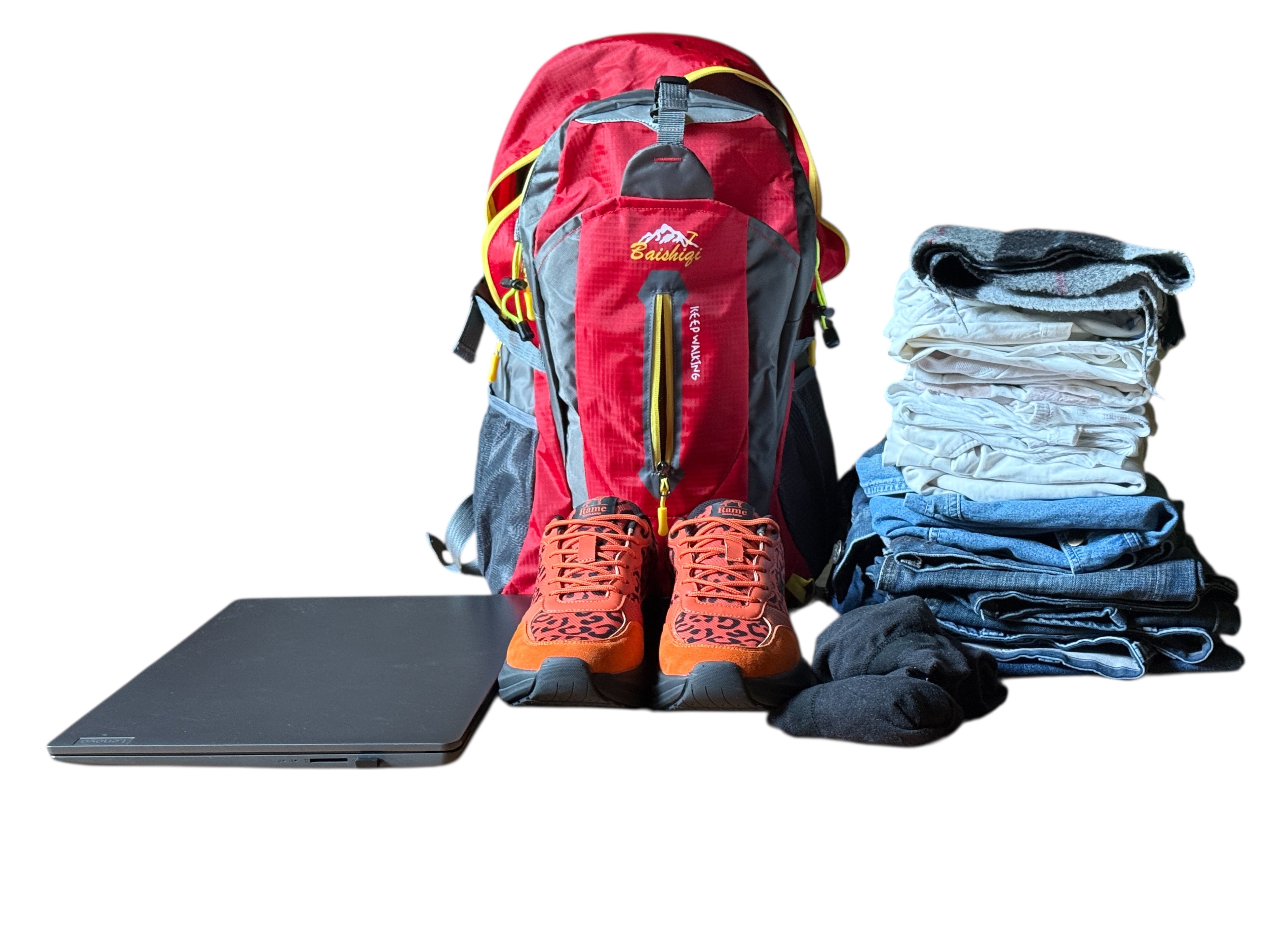40L Wasserdichter Outdoor Rucksack – Leichter & robuster Laptop-Rucksack für Wandern, Reisen & Sport – Unisex, ergonomisch & vielseitig