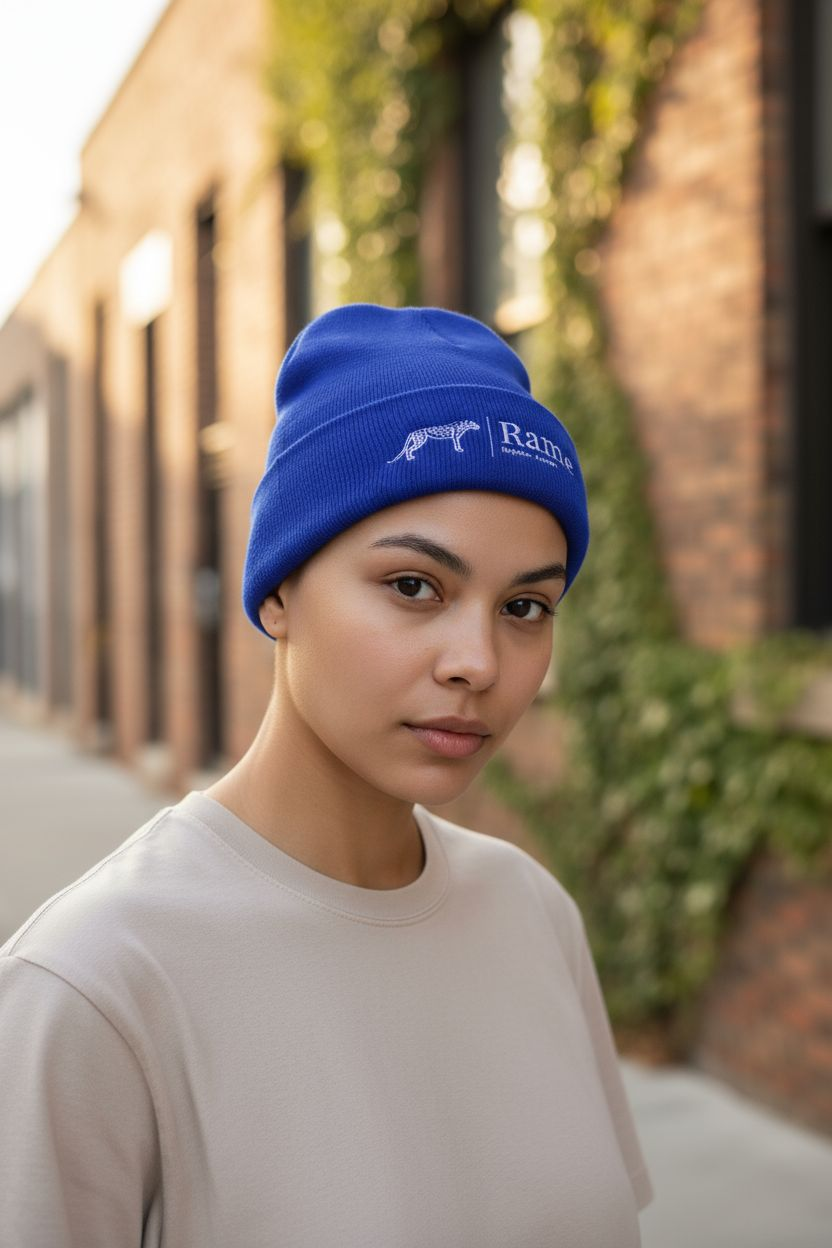 Vielseitige Unisex-Mütze aus 100% Acryl – Weiche und strapazierfähige Mütze für Outdoor-Aktivitäten in bunten Farben"