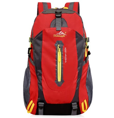 Rame Rejoice Always Mochila de montaña impermeable – Mochila de senderismo de lona de gran capacidad para exteriores