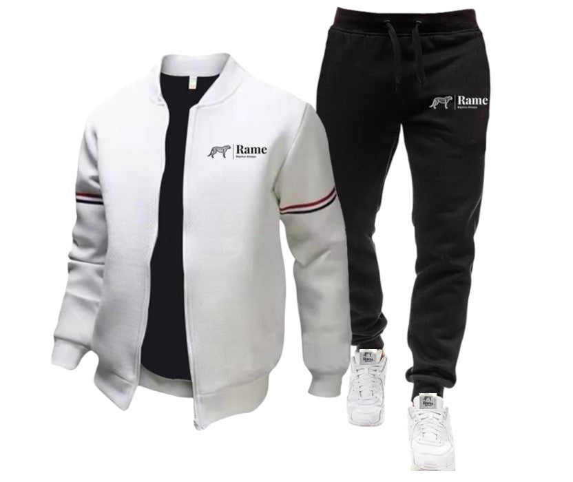 Conjunto deportivo Allrounder: chaqueta de béisbol y pantalones de chándal