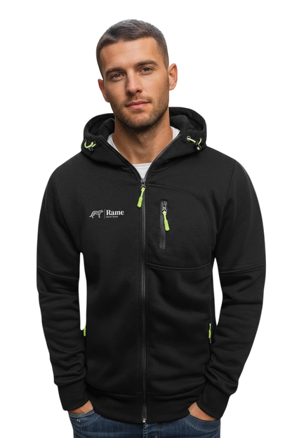 Herren Kapuzenjacke mit Reißverschluss – Stylische und Lässige Streetwear für Frühling &amp; Herbst