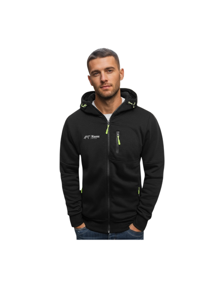 Herren Kapuzenjacke mit Reißverschluss – Stylische und Lässige Streetwear für Frühling &amp; Herbst