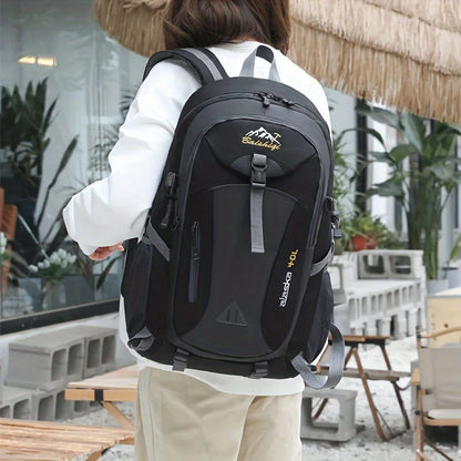 Rame Rejoice Always Mochila de montaña impermeable – Mochila de senderismo de lona de gran capacidad para exteriores