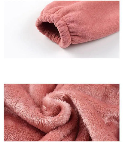 Rame Rejoice Always™ Cárdigan de polar para mujer – Sudadera con cremallera más cálida para otoño/invierno