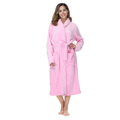bademantel damen fleece