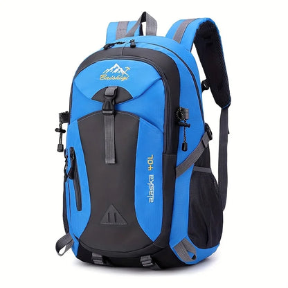 Rame Rejoice Always Mochila de montaña impermeable – Mochila de senderismo de lona de gran capacidad para exteriores