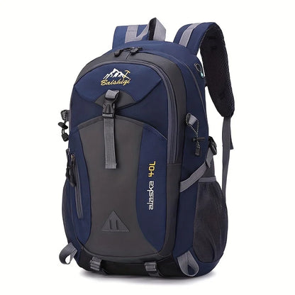 Rame Rejoice Always Mochila de montaña impermeable – Mochila de senderismo de lona de gran capacidad para exteriores
