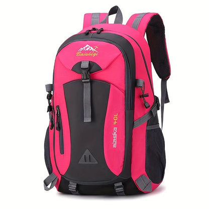 Rame Rejoice Always Mochila de montaña impermeable – Mochila de senderismo de lona de gran capacidad para exteriores