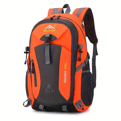 Rame Rejoice Always Mochila de montaña impermeable – Mochila de senderismo de lona de gran capacidad para exteriores