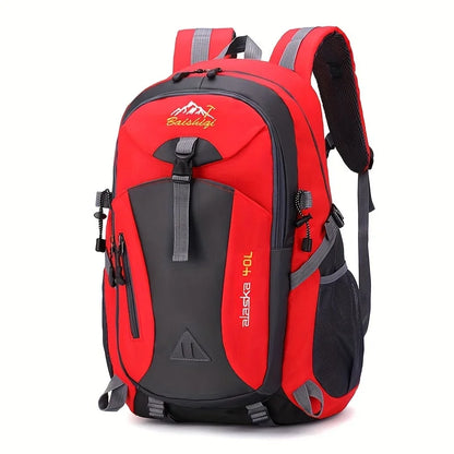 Rame Rejoice Always Mochila de montaña impermeable – Mochila de senderismo de lona de gran capacidad para exteriores
