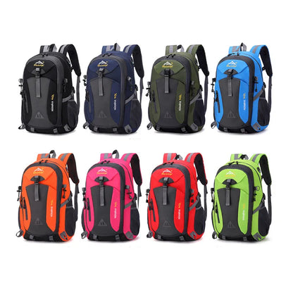Rame Rejoice Always Mochila de montaña impermeable – Mochila de senderismo de lona de gran capacidad para exteriores