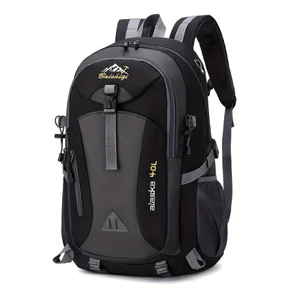 Rame Rejoice Always Mochila de montaña impermeable – Mochila de senderismo de lona de gran capacidad para exteriores