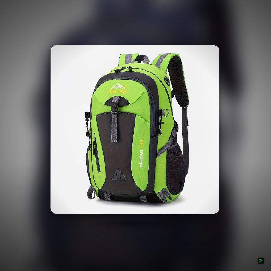 Rame Rejoice Always Wasserdichter Bergsteiger-Rucksack – Großräumiger Canvas Outdoor-Wanderrucksack