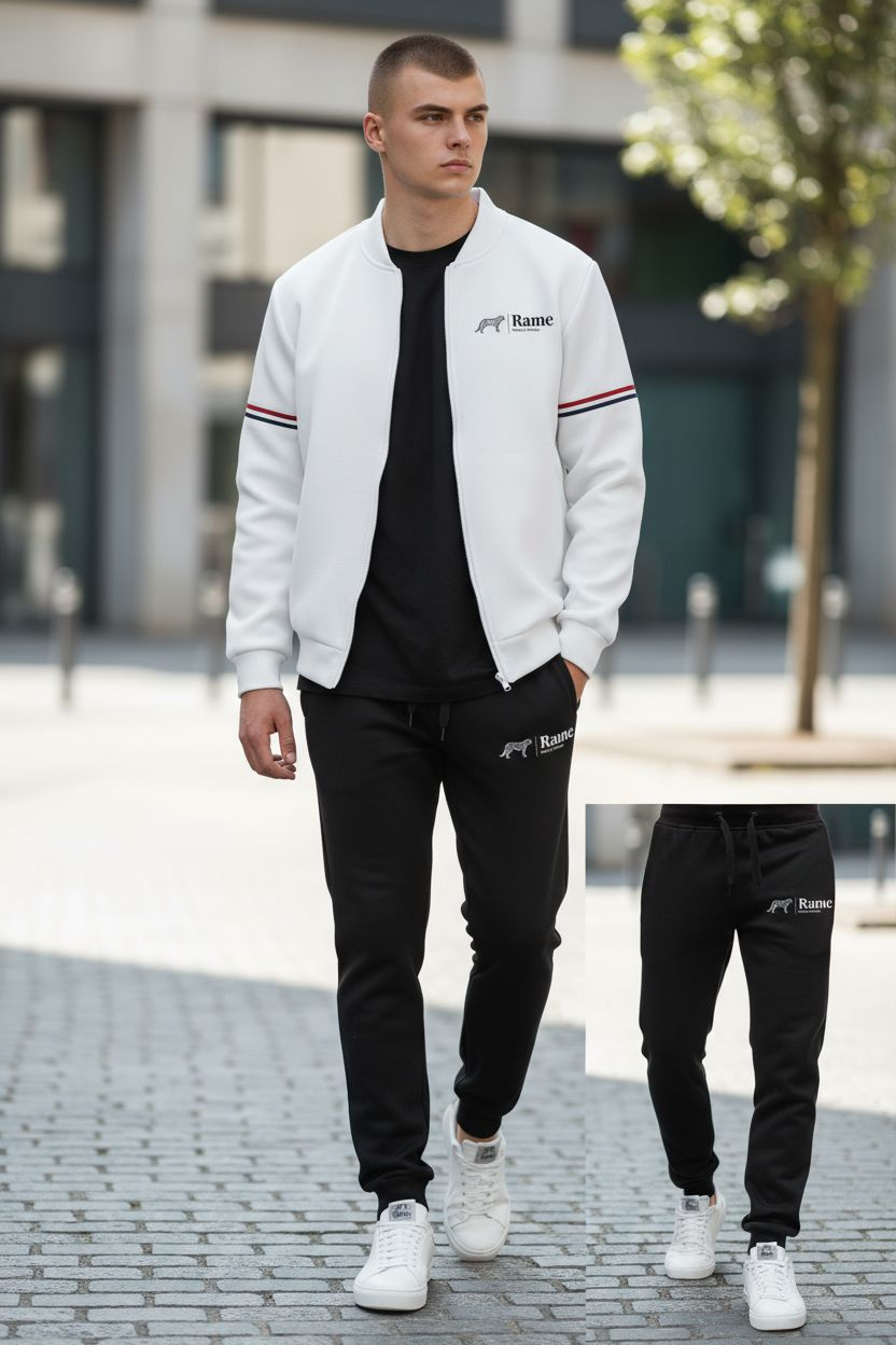 Allrounder Sport-Set: Baseball-Jacke &amp; Jogginghose