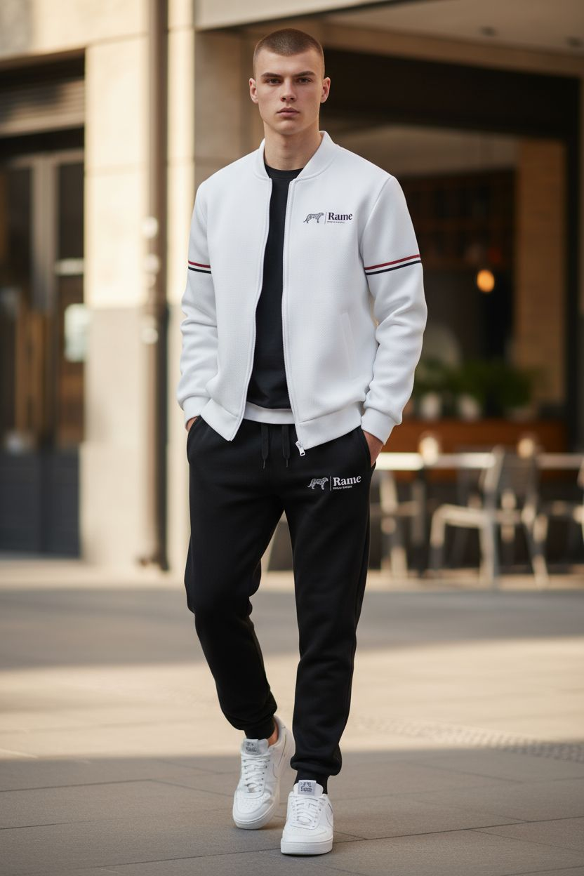 Allrounder Sport-Set: Baseball-Jacke &amp; Jogginghose